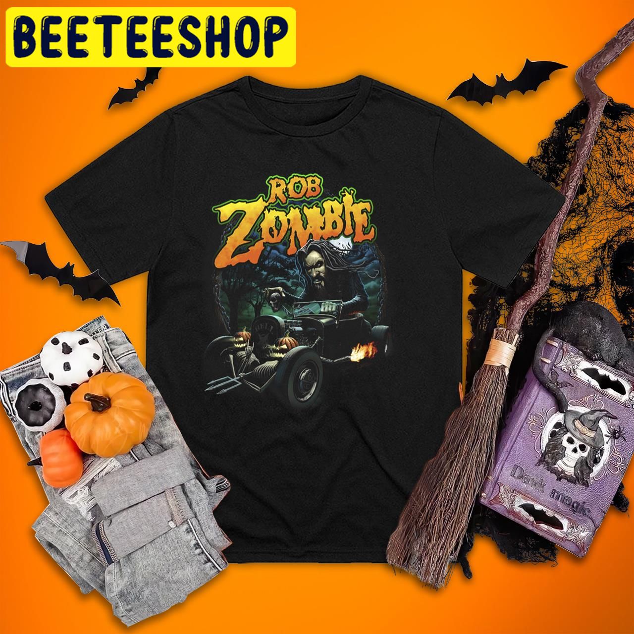 Rob ZombieHotrod Funny Rob Zombie Halloween Trending Unisex T-Shirt Rob ZombieHotrod Funny Rob Zombie Halloween Trending Unisex T-Shirt