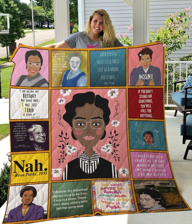 Rosa Parks Quilt Blanket Great Customized Blanket Gifts For Birthday Christmas Thanksgiving Rosa Parks Quilt Blanket Great Customized Blanket Gifts For Birthday Christmas Thanksgiving