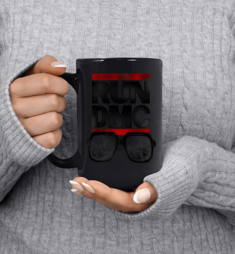 Run Dmc Official Nyc Glasses Premium Mug Run Dmc Official Nyc Glasses Premium Mug