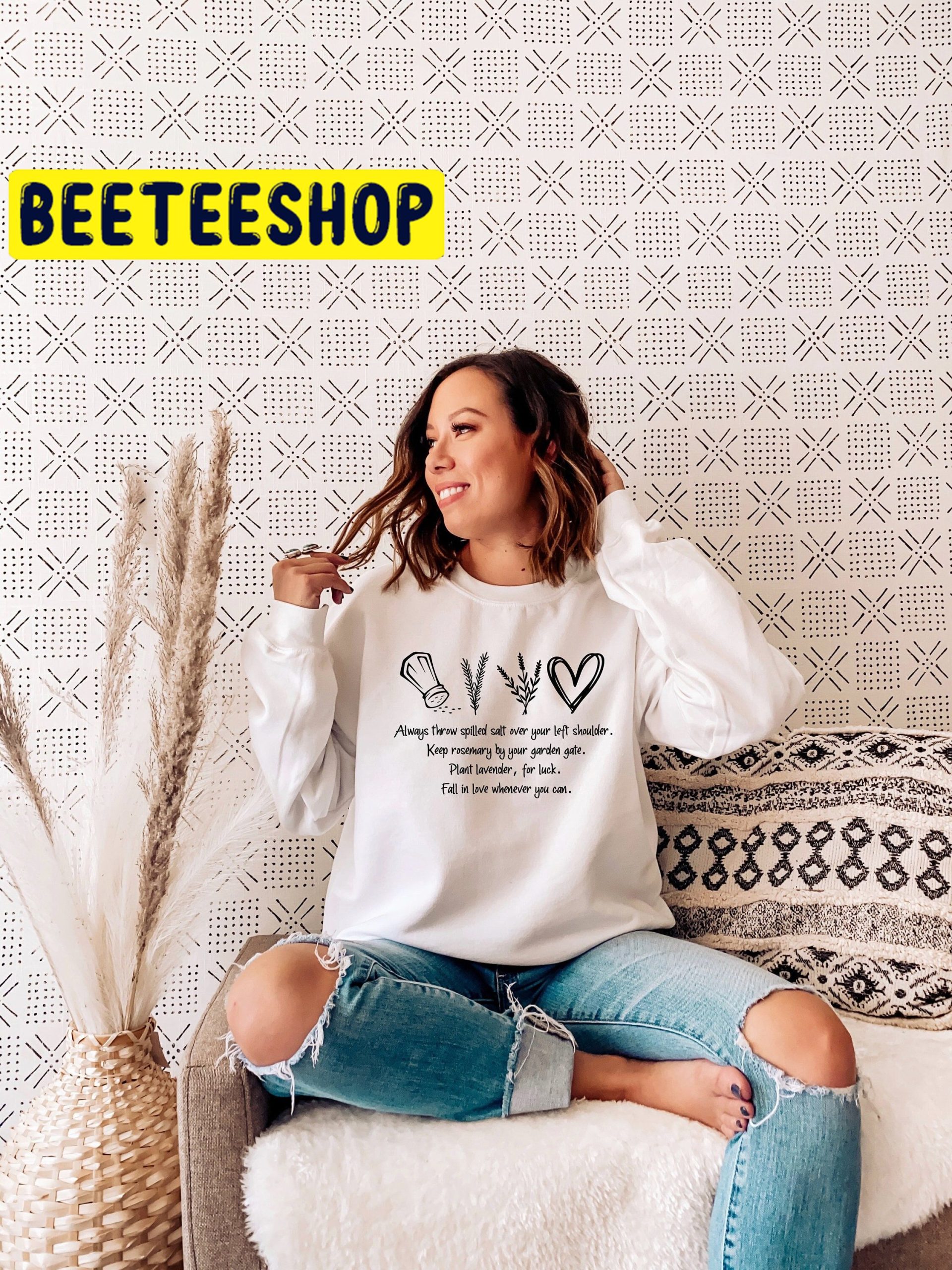 Salt Rosemary Lavender Love Halloween Trending Unisex Shirt Salt Rosemary Lavender Love Halloween Trending Unisex Shirt