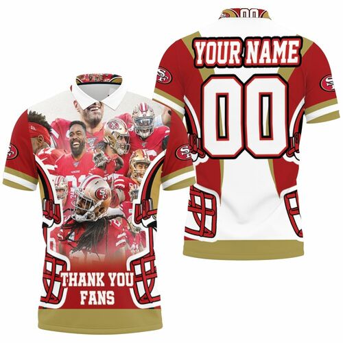 San Francisco 49ers 2021 Thank You Fans Personalized 3D All Over Print Polo Shirt San Francisco 49ers 2021 Thank You Fans Personalized 3D All Over Print Polo Shirt