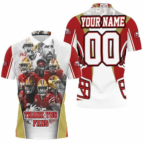 San Francisco 49ers Thank You Fans Nfc West Division Super Bowl 2021 Personalized 3D All Over Print Polo Shirt San Francisco 49ers Thank You Fans Nfc West Division Super Bowl 2021 Personalized 3D All Over Print Polo Shirt