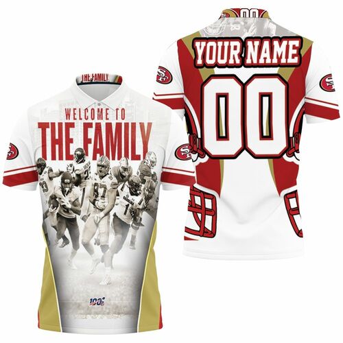 San Francisco 49ers Welcome To The Family Nfc West Division Super Bowl 2021 Personalized 3D All Over Print Polo Shirt San Francisco 49ers Welcome To The Family Nfc West Division Super Bowl 2021 Personalized 3D All Over Print Polo Shirt