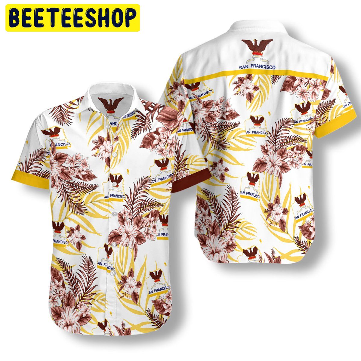 San Francisco Proud Trending Hawaiian Shirt San Francisco Proud Trending Hawaiian Shirt