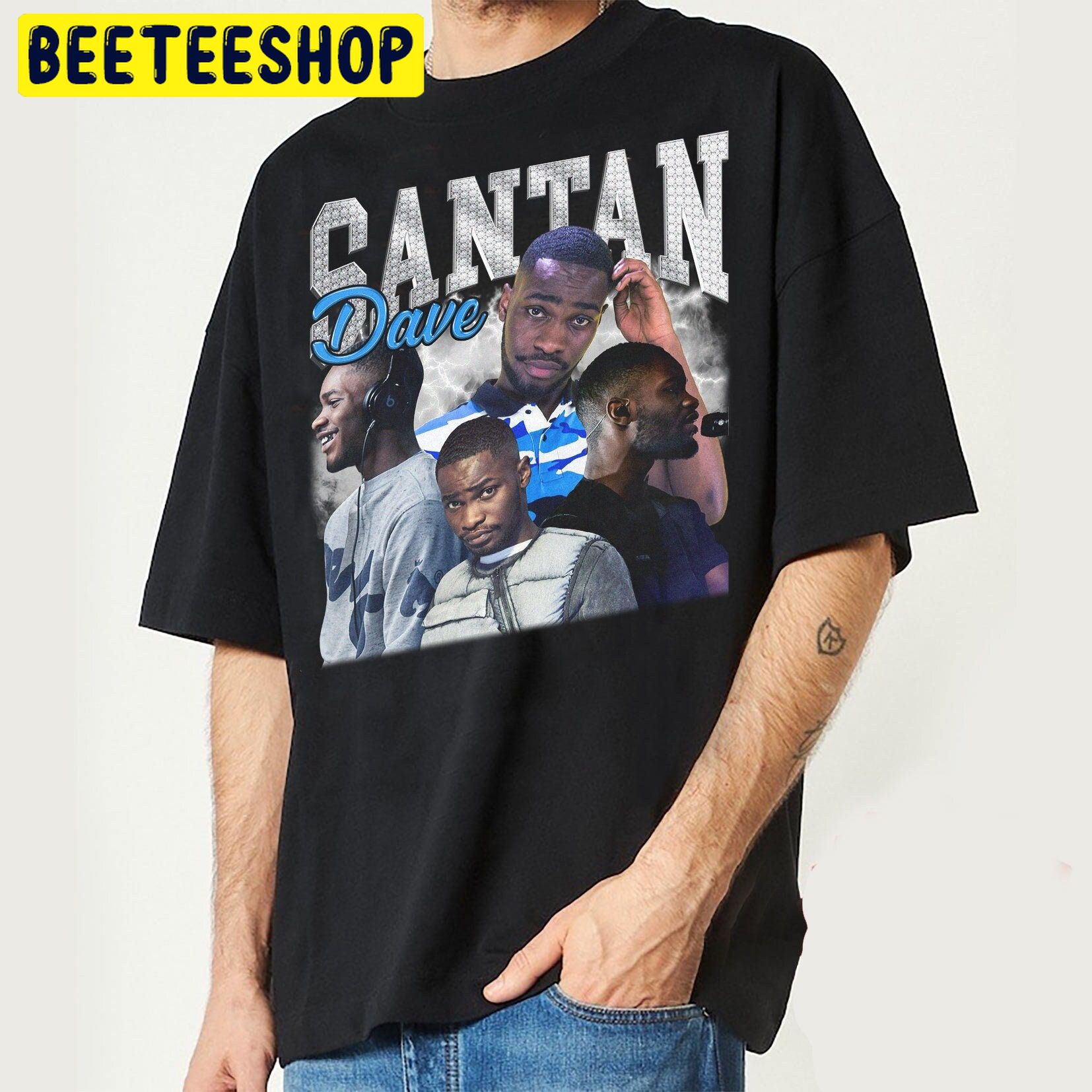 Santan Dave Rapper Vintagetee Trending Unisex Shirt Santan Dave Rapper Vintagetee Trending Unisex Shirt