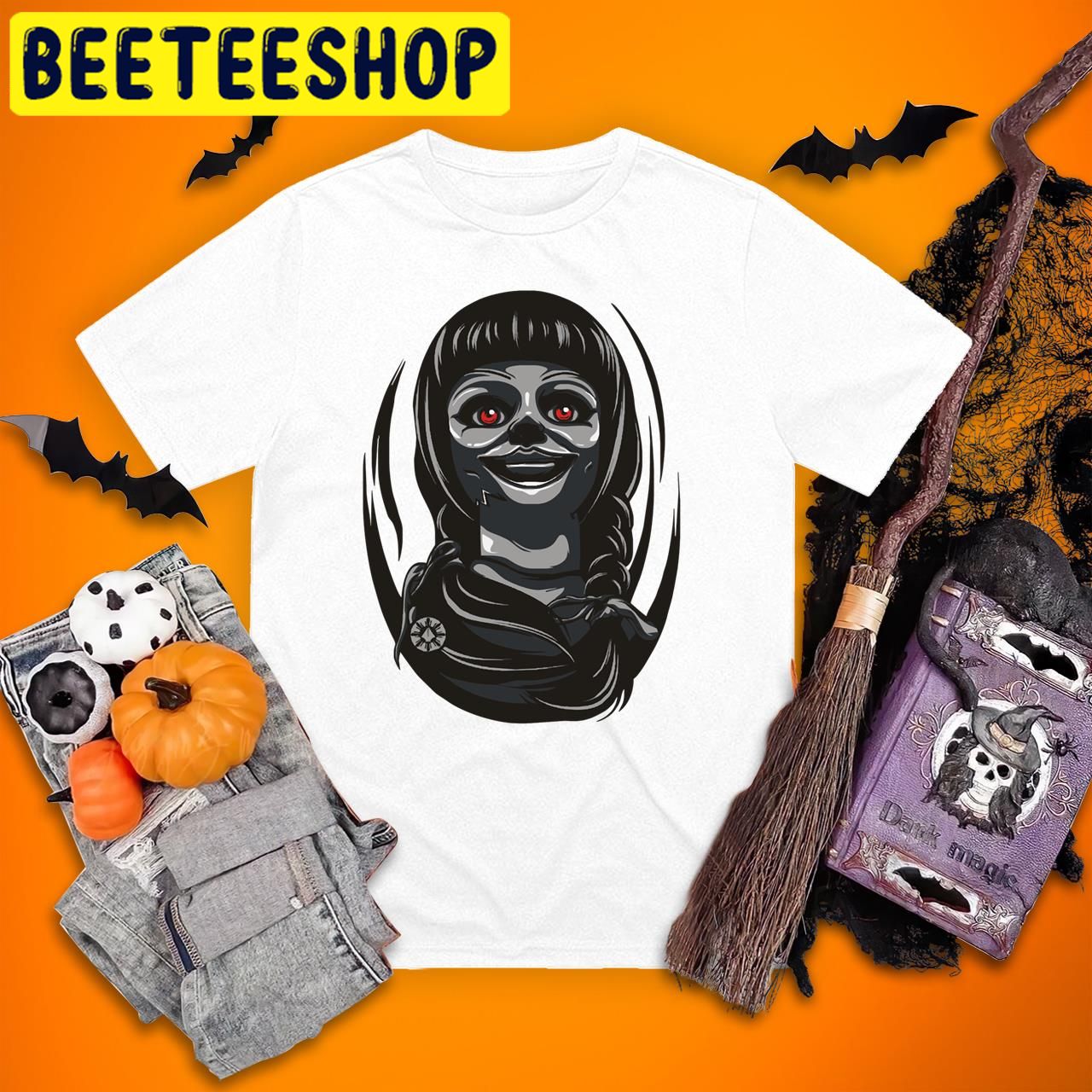Scare Annabelle Horror Film For Halloween Trending Unisex T-Shirt Scare Annabelle Horror Film For Halloween Trending Unisex T-Shirt