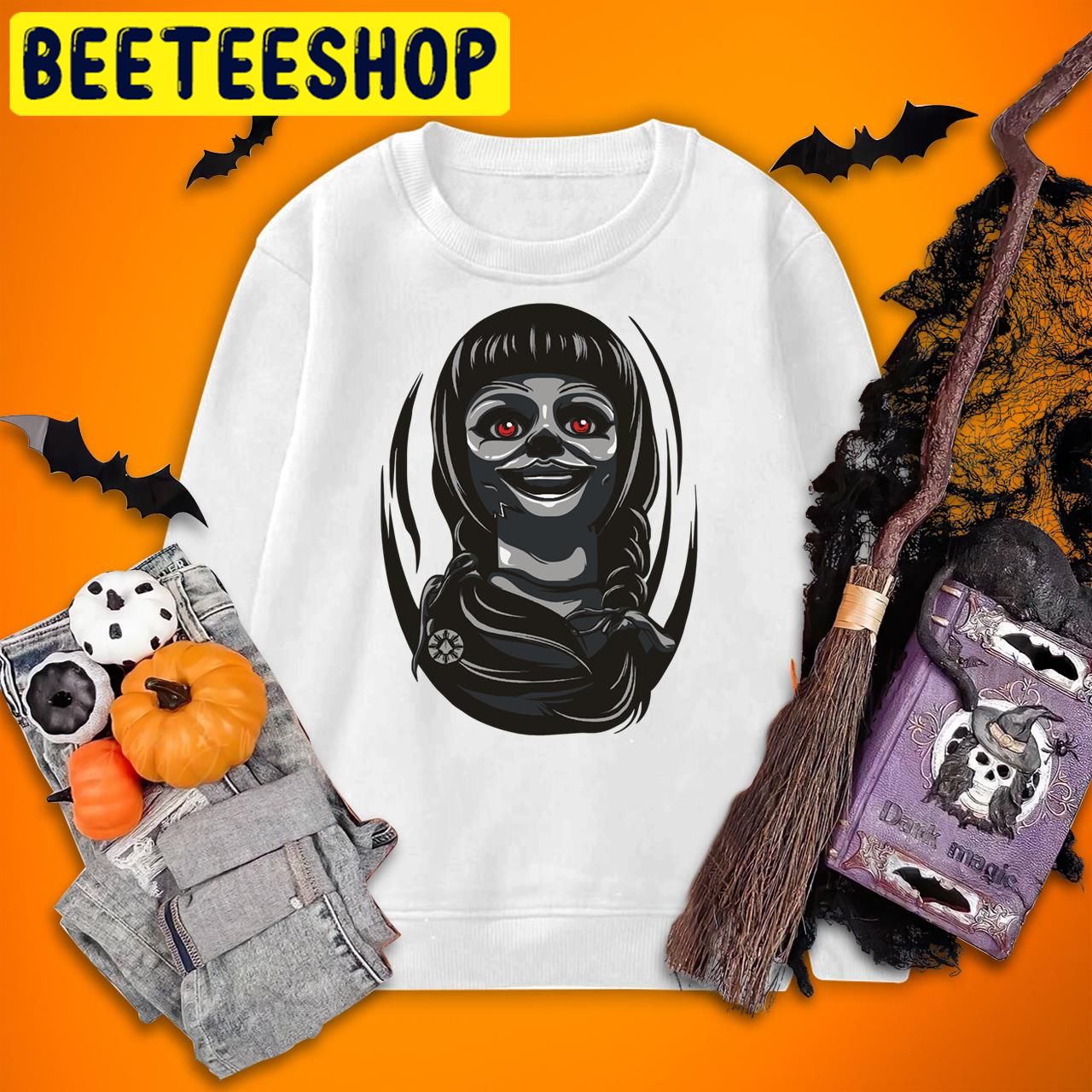 Scare Annabelle Horror Film For Halloween Trending Unisex T-Shirt Scare Annabelle Horror Film For Halloween Trending Unisex T-Shirt