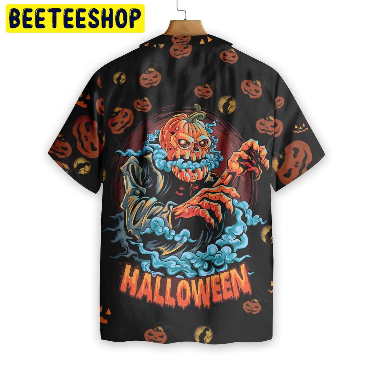 Scary Pumpkin For Halloween Night Trending Hawaiian Shirt Scary Pumpkin For Halloween Night Trending Hawaiian Shirt