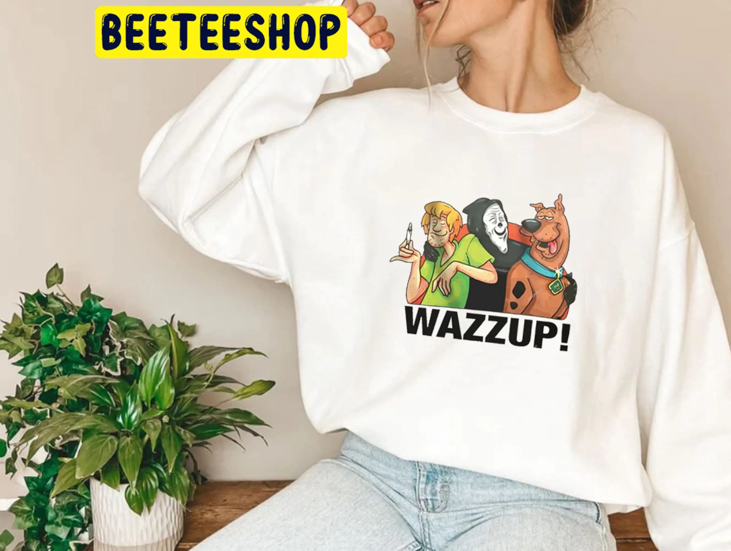 Scooby Doo Characters Wazzup Halloween Trending Unisex Shirt Scooby Doo Characters Wazzup Halloween Trending Unisex Shirt