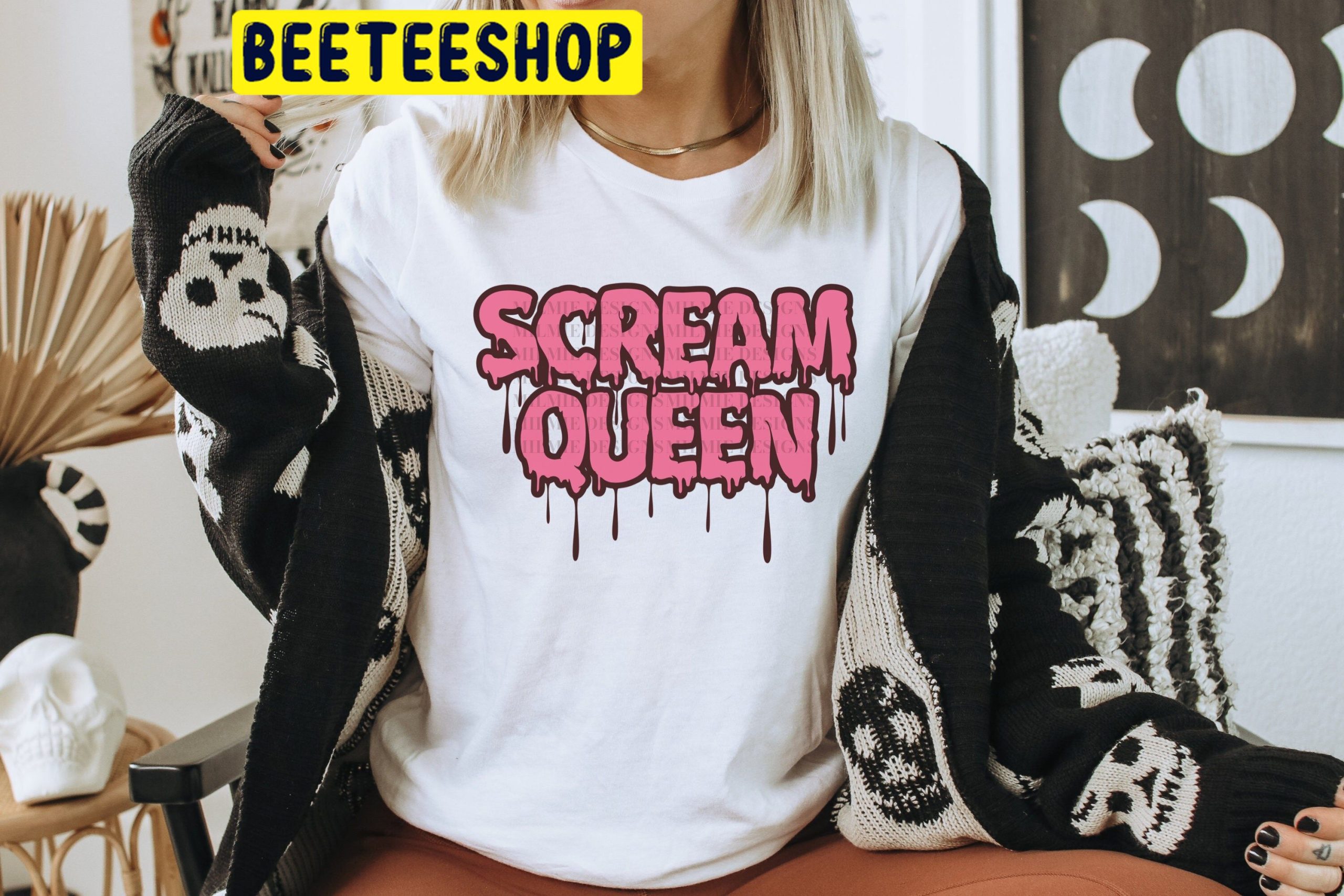 Scream Queen Halloween Trending Unisex Shirt Scream Queen Halloween Trending Unisex Shirt