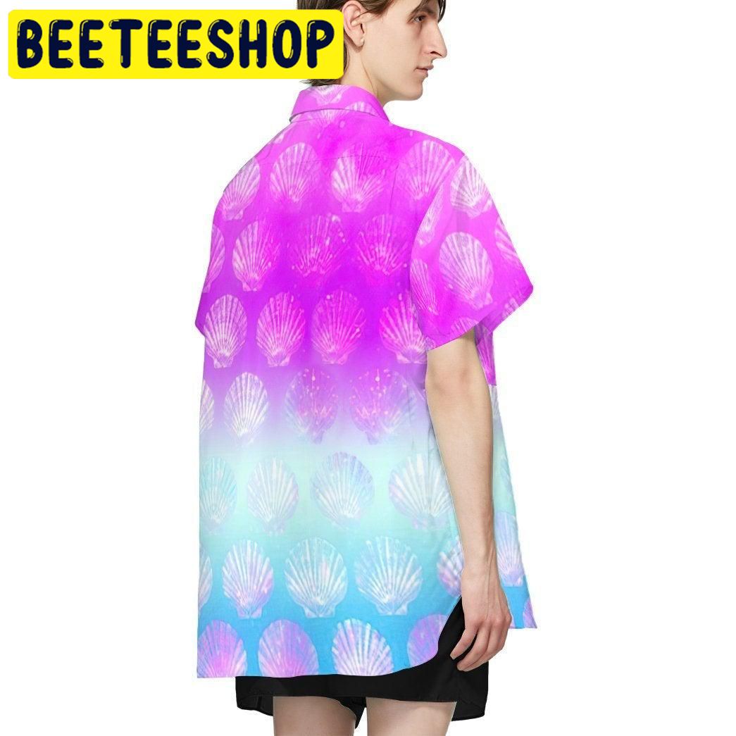 Sea Shell Color Hawaiian Shir Sea Shell Color Hawaiian Shir