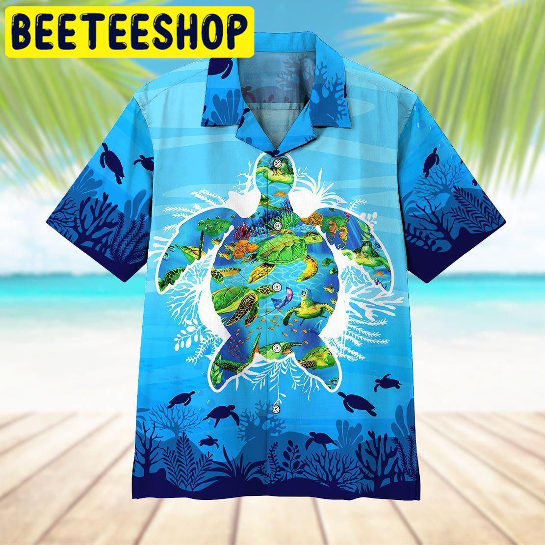 Sea Turtle Hawaiian Shirt 3359 Sea Turtle Hawaiian Shirt 3359