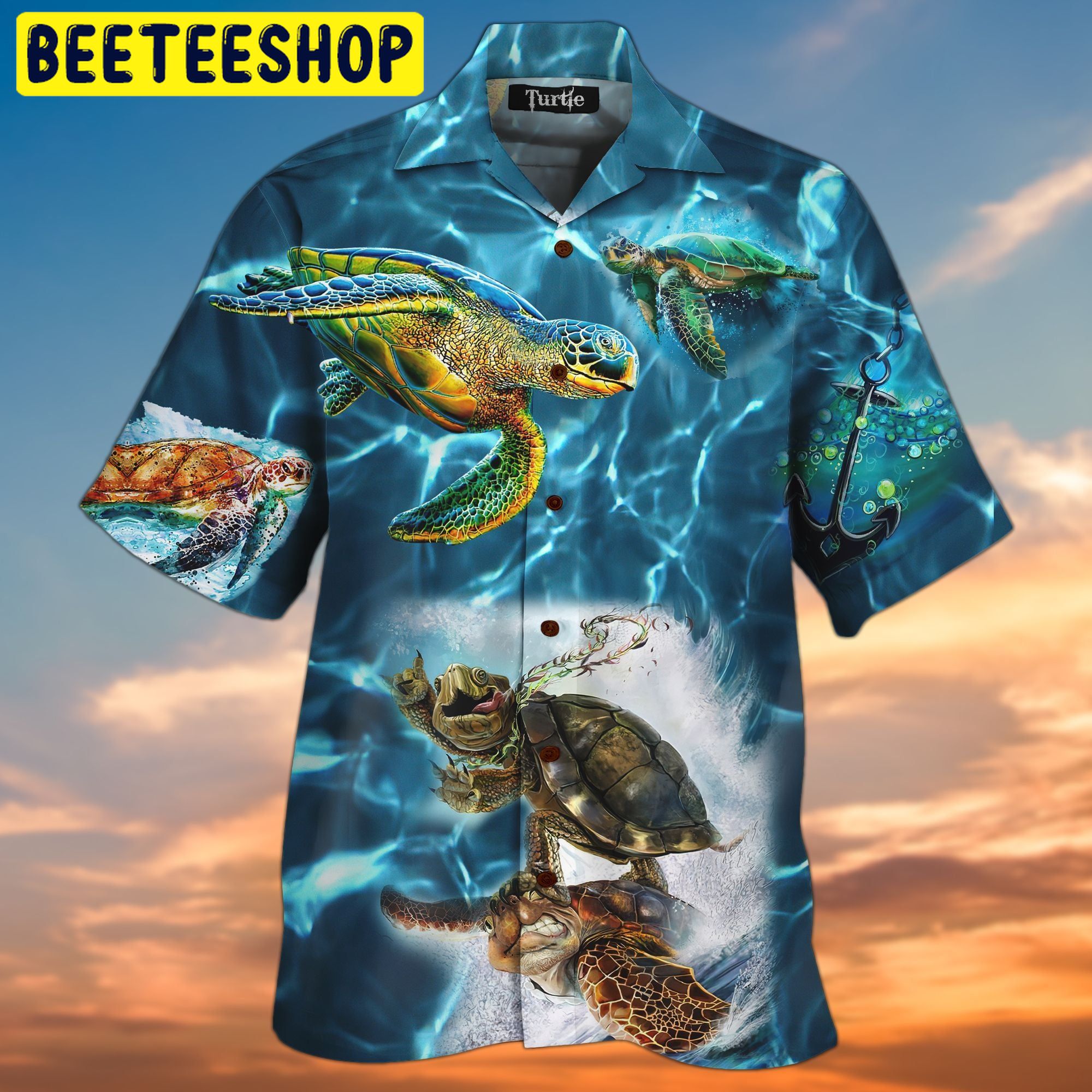 Sea Turtle Trending Hawaiian Shirt Sea Turtle Trending Hawaiian Shirt