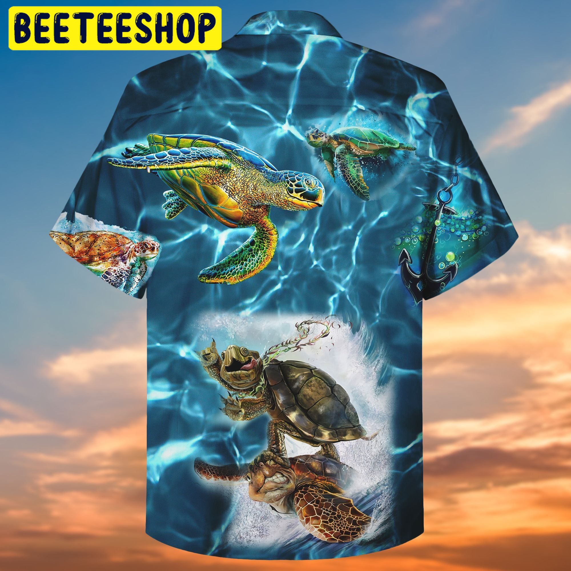 Sea Turtle Trending Hawaiian Shirt Sea Turtle Trending Hawaiian Shirt