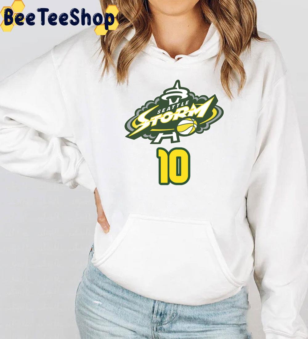 Seattle Storm 10 Sue Bird Wnba Basketball Trending Unisex T-Shirt Seattle Storm 10 Sue Bird Wnba Basketball Trending Unisex T-Shirt