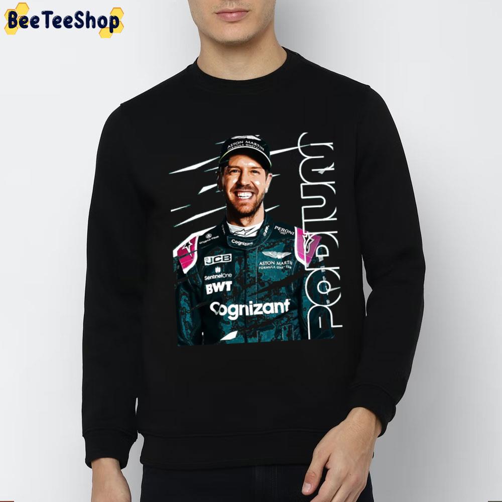 Sebastian Vettel Aston Martin F1 Racing Trending Unisex T-Shirt Sebastian Vettel Aston Martin F1 Racing Trending Unisex T-Shirt