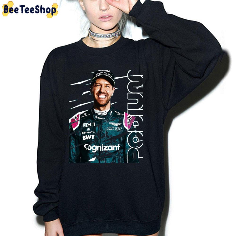 Sebastian Vettel Aston Martin F1 Racing Trending Unisex T-Shirt Sebastian Vettel Aston Martin F1 Racing Trending Unisex T-Shirt