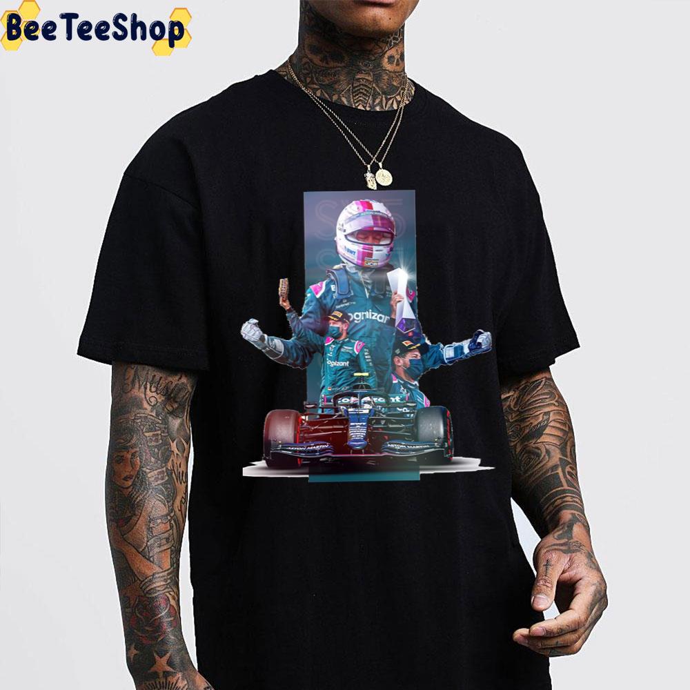 Sebastian Vettel Aston Martin Racing Trending Unisex T-Shirt Sebastian Vettel Aston Martin Racing Trending Unisex T-Shirt