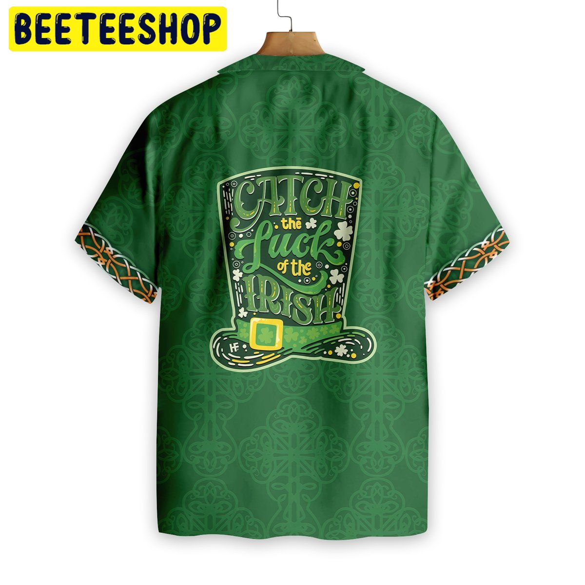 Shamrock And Green Hat Ireland Trending Hawaiian Shirt Shamrock And Green Hat Ireland Trending Hawaiian Shirt