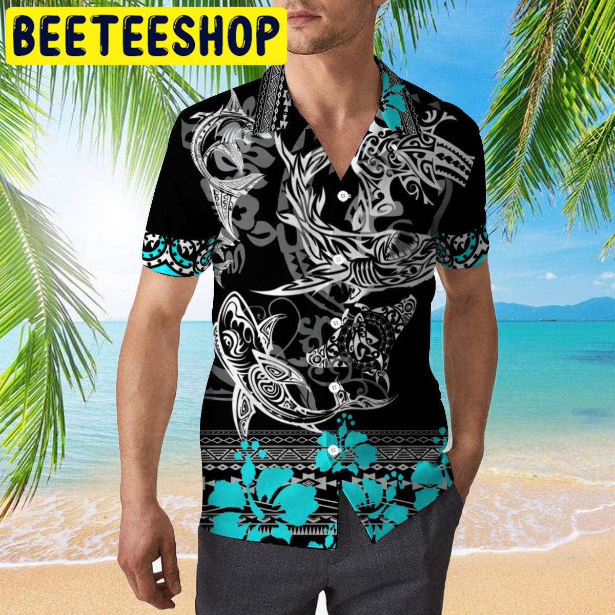 Shark Fishing Hawaiian Shirt Shark Fishing Hawaiian Shirt