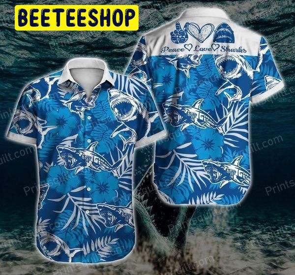 Shark Hawaiian Shirt 6359 Shark Hawaiian Shirt 6359