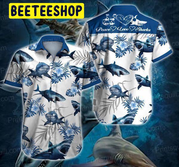 Shark Hawaiian Shirt 7359 Shark Hawaiian Shirt 7359