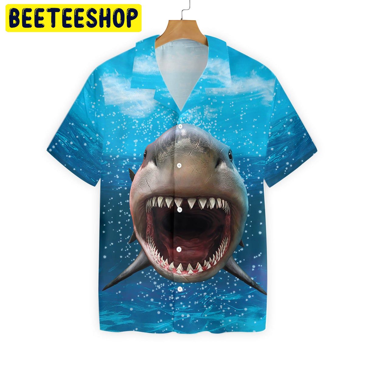 Shark Mouth Trending Hawaiian Shirt Shark Mouth Trending Hawaiian Shirt