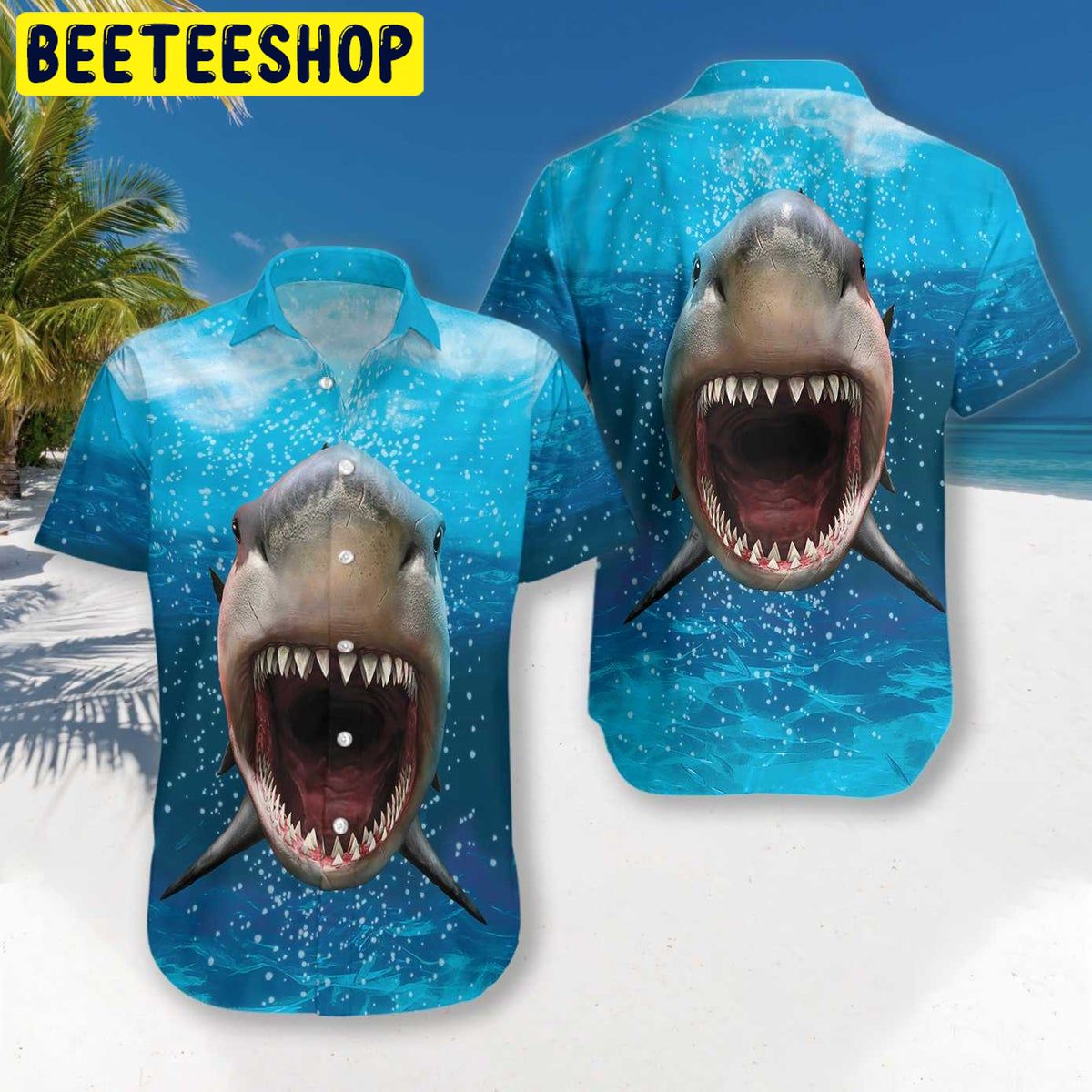 Shark Mouth Trending Hawaiian Shirt Shark Mouth Trending Hawaiian Shirt