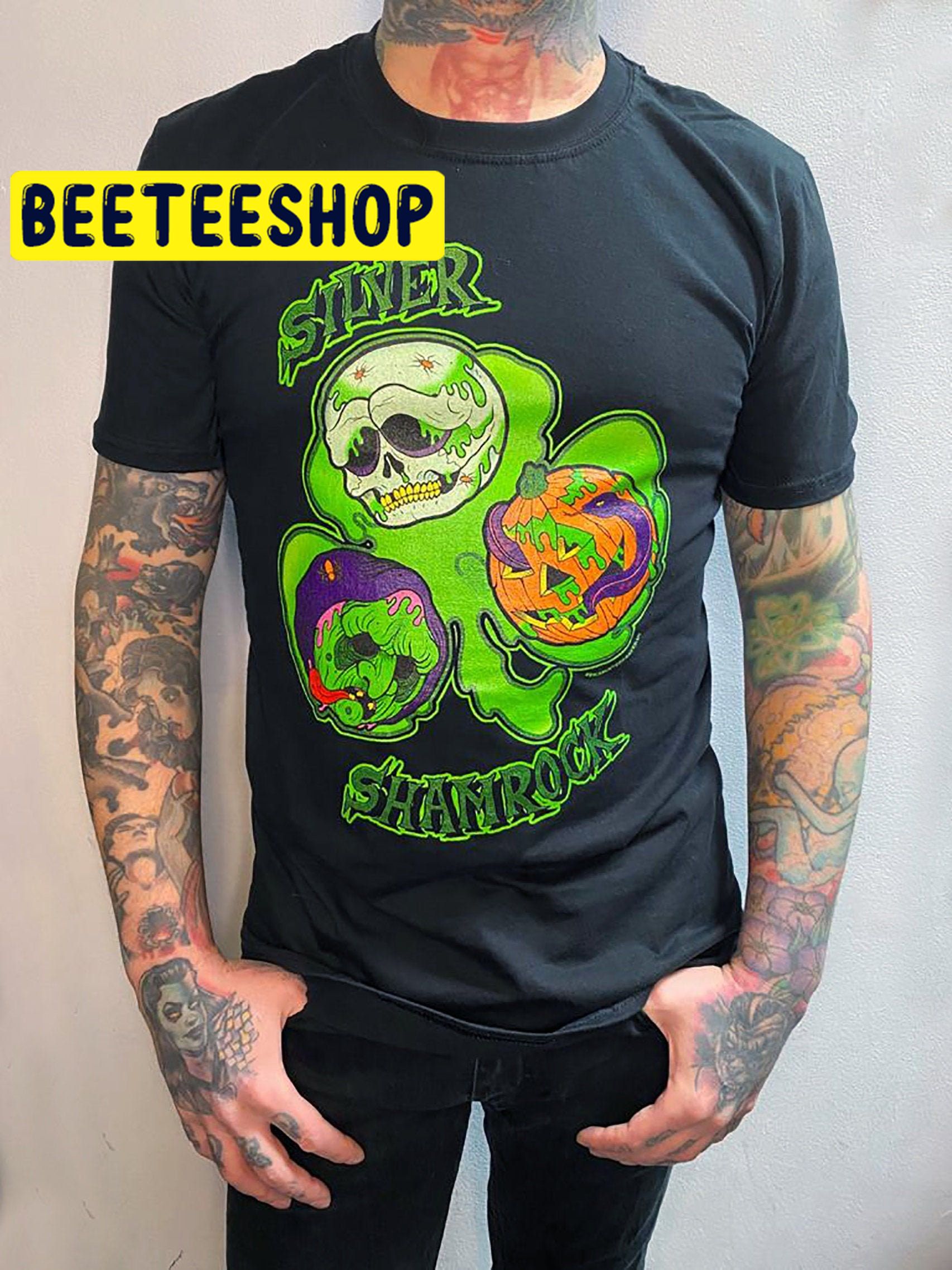 Silver Shamrock Halloween 3 Halloween Trending Unisex Shirt Silver Shamrock Halloween 3 Halloween Trending Unisex Shirt