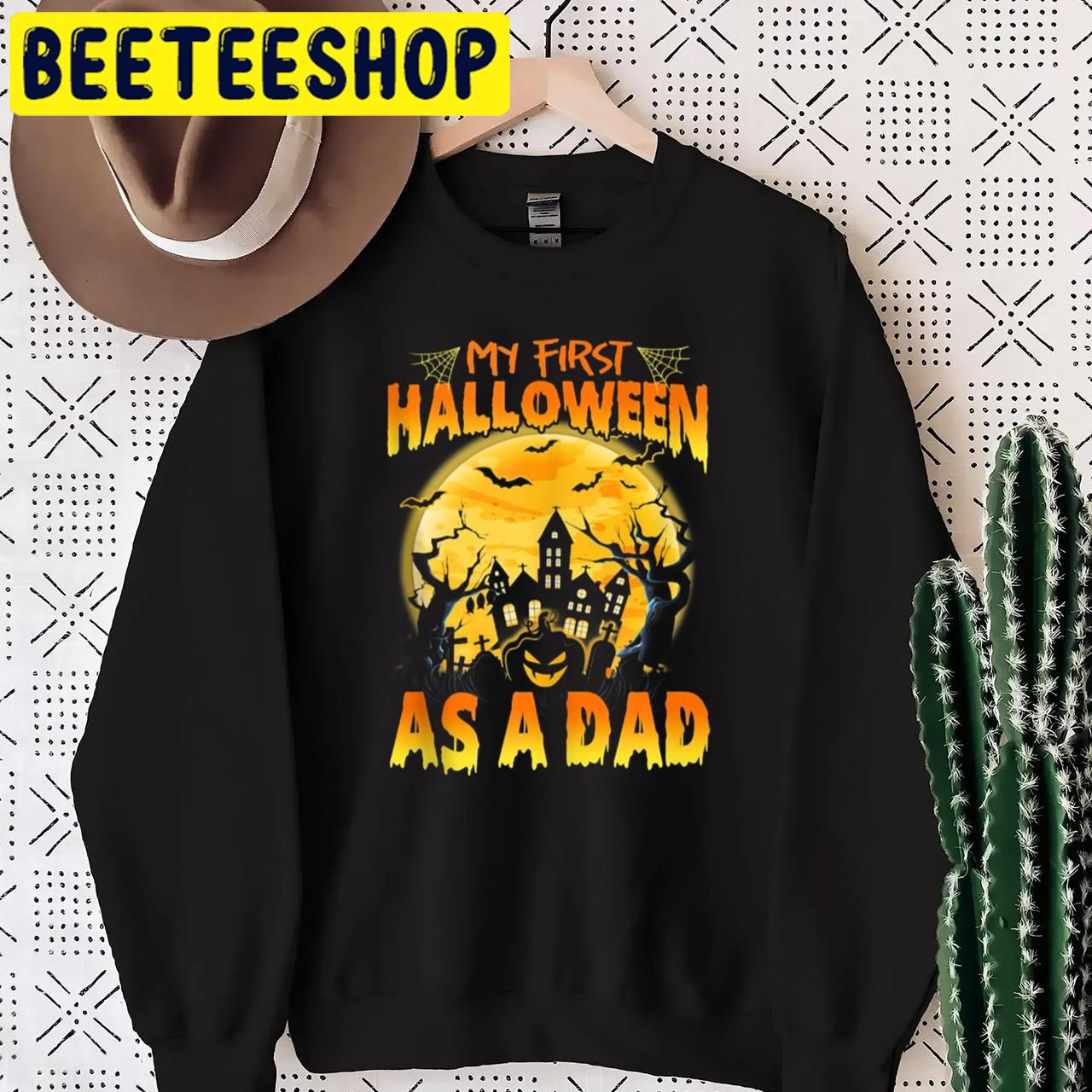 Single Dad My First As Dad Halloween Trending Unisex T-Shirt Single Dad My First As Dad Halloween Trending Unisex T-Shirt