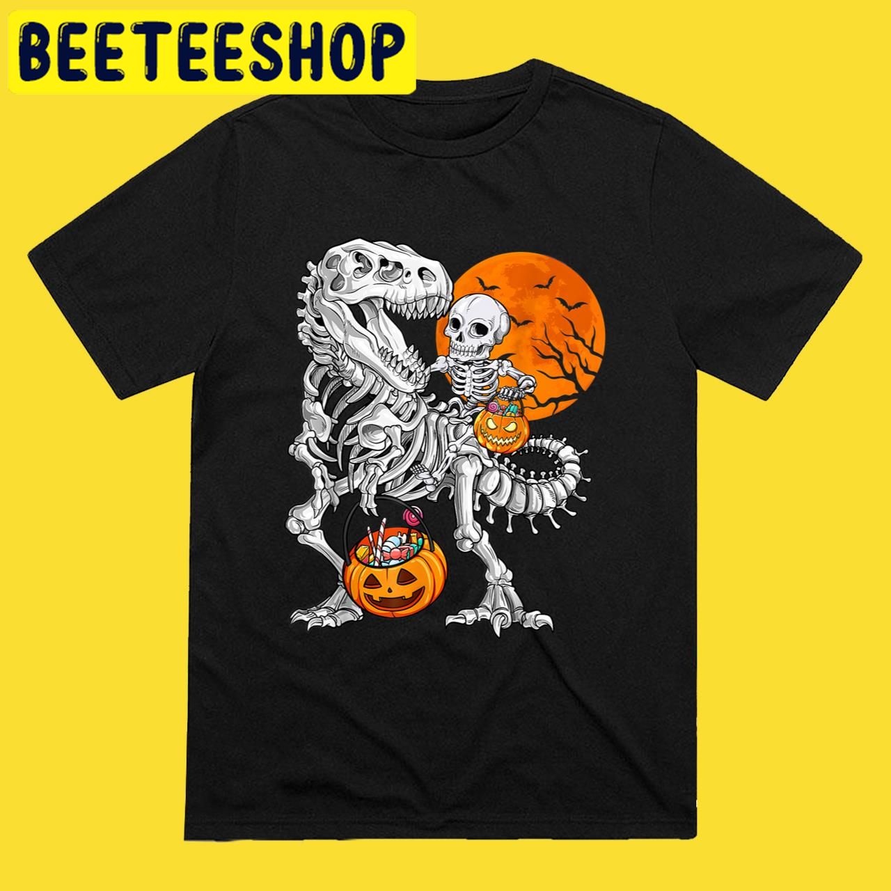 Skeleton Dinosaur T rex- Best Seller Halloween Trending Unisex T-Shirt Skeleton Dinosaur T rex- Best Seller Halloween Trending Unisex T-Shirt