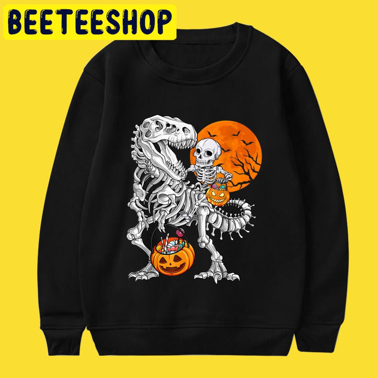 Skeleton Dinosaur T rex- Best Seller Halloween Trending Unisex T-Shirt Skeleton Dinosaur T rex- Best Seller Halloween Trending Unisex T-Shirt