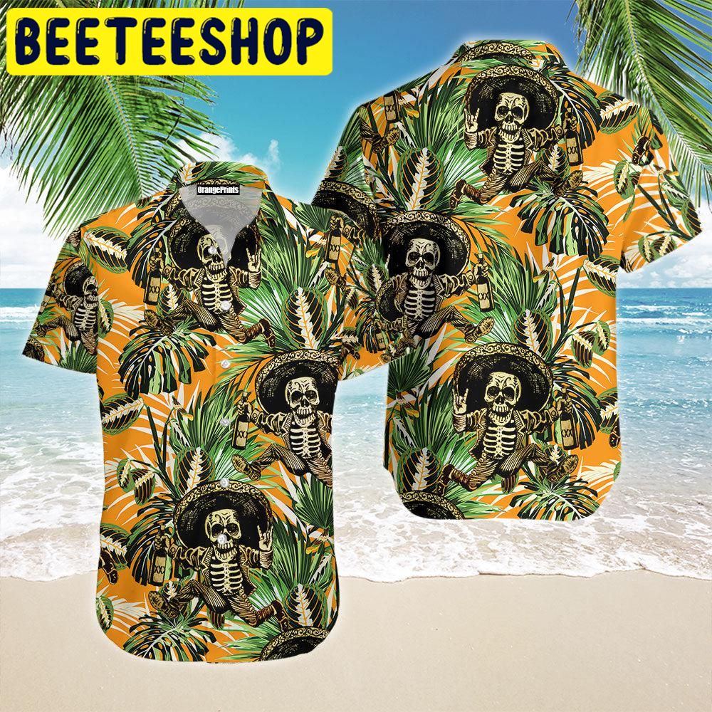 Skull Art Hawaiian Shirt Skull Art Hawaiian Shirt