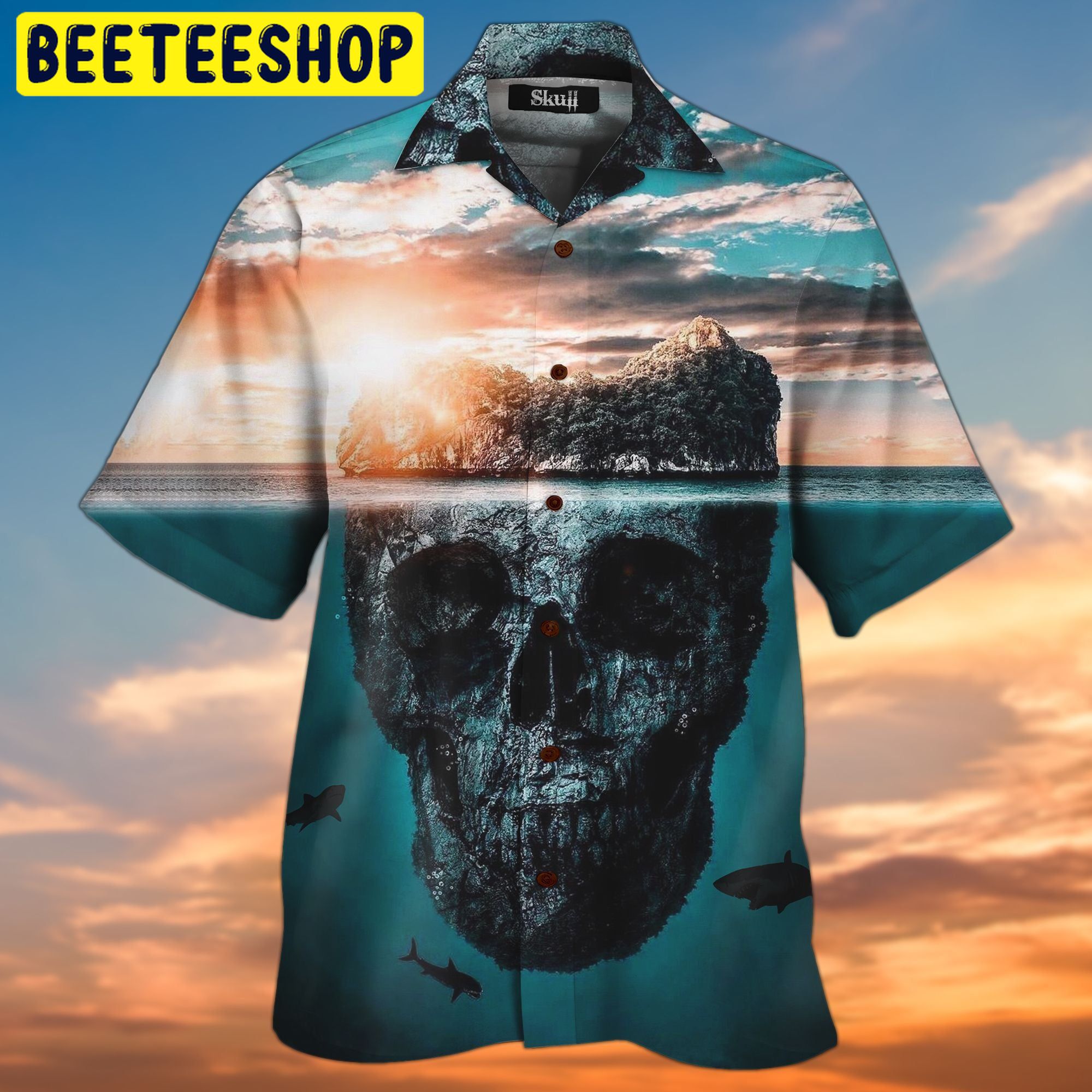 Skull Deep 3D All Over Printed Trending Hawaiian Shirt Skull Deep 3D All Over Printed Trending Hawaiian Shirt