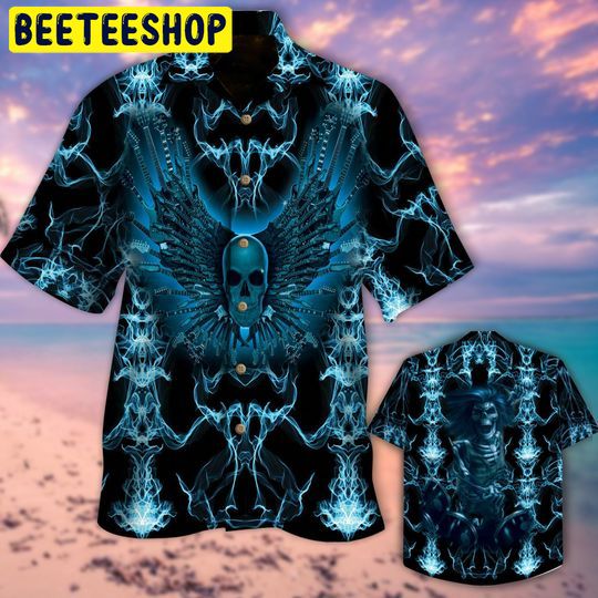 Skull Guitar Trending Hawaiian Shirt Skull Guitar Trending Hawaiian Shirt
