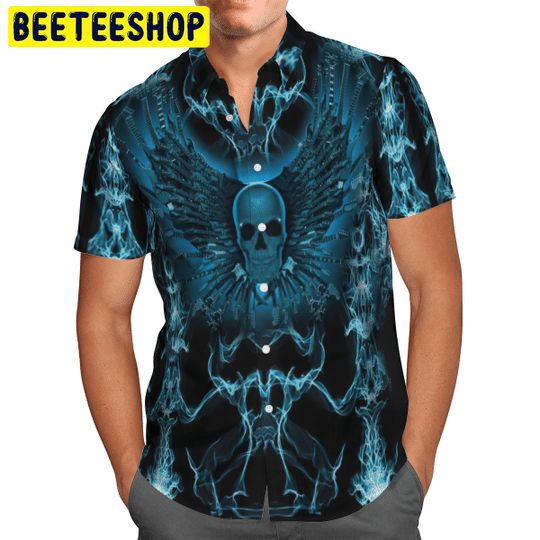 Skull Guitar Trending Hawaiian Shirt Skull Guitar Trending Hawaiian Shirt