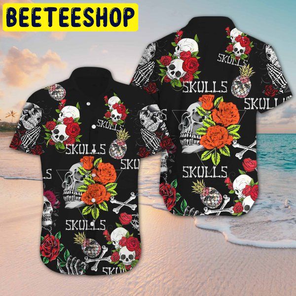 Skull Hawaiian Shirt 3359 Skull Hawaiian Shirt 3359