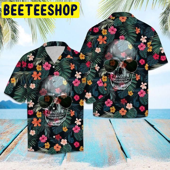 Skull Hawaiian Shirt Skull Hawaiian Shirt
