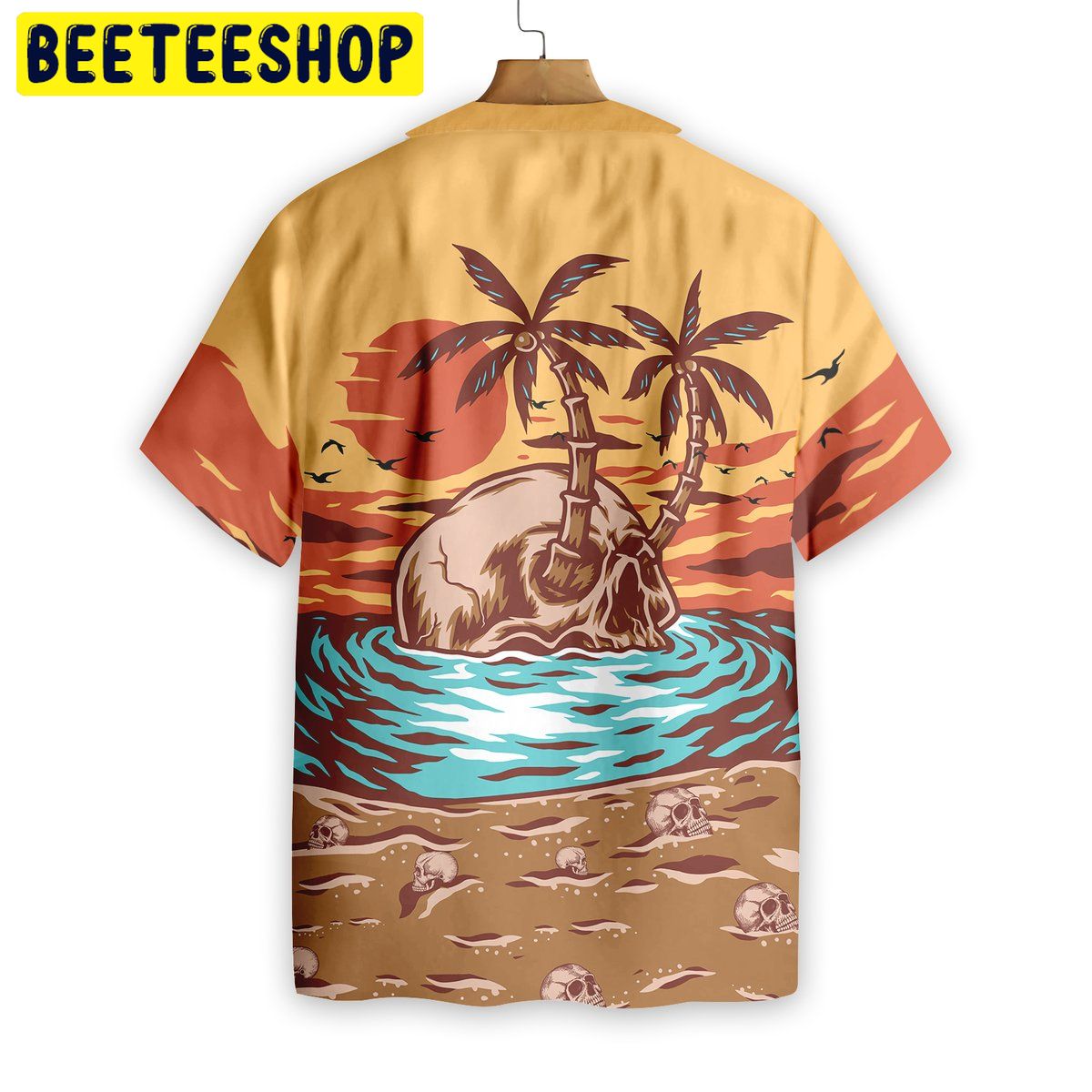 Skull Summer Beach Trending Hawaiian Shirt Skull Summer Beach Trending Hawaiian Shirt