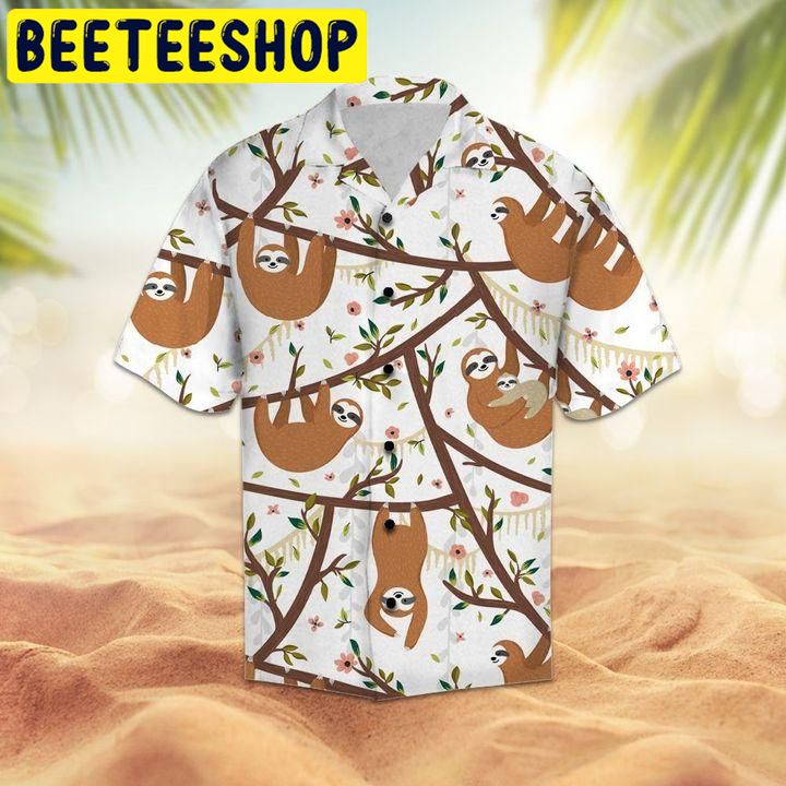 Sloth Hawaiian Shirt Sloth Hawaiian Shirt