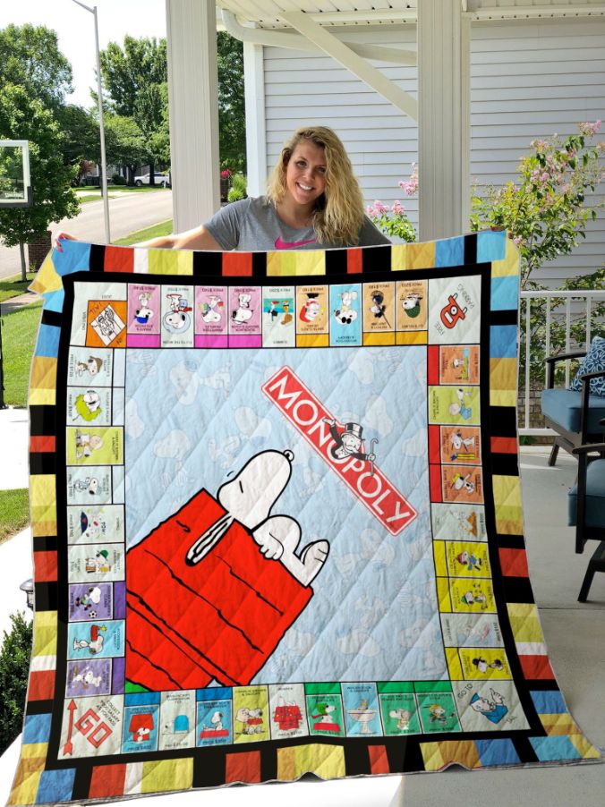 Snoopy 2 Quilt Blanket Snoopy 2 Quilt Blanket
