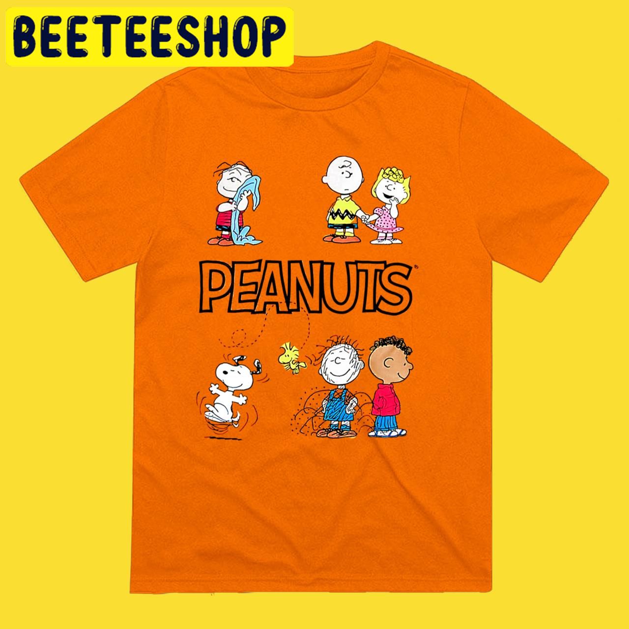 Snoopy Peanuts Charlie Brown And The Gang Halloween Trending Unisex T-Shirt Snoopy Peanuts Charlie Brown And The Gang Halloween Trending Unisex T-Shirt