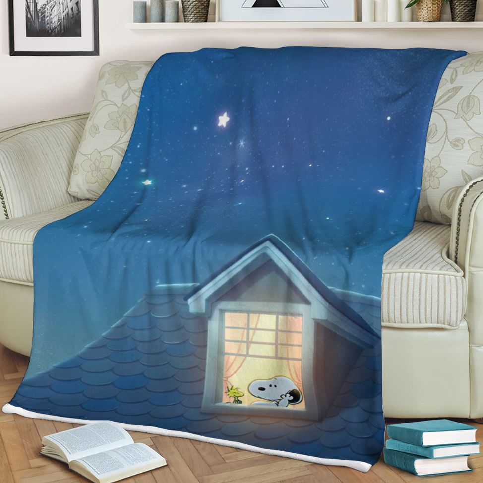 Snoopy Peanuts Comfy Sofa Throw Blanket Snoopy Peanuts Comfy Sofa Throw Blanket