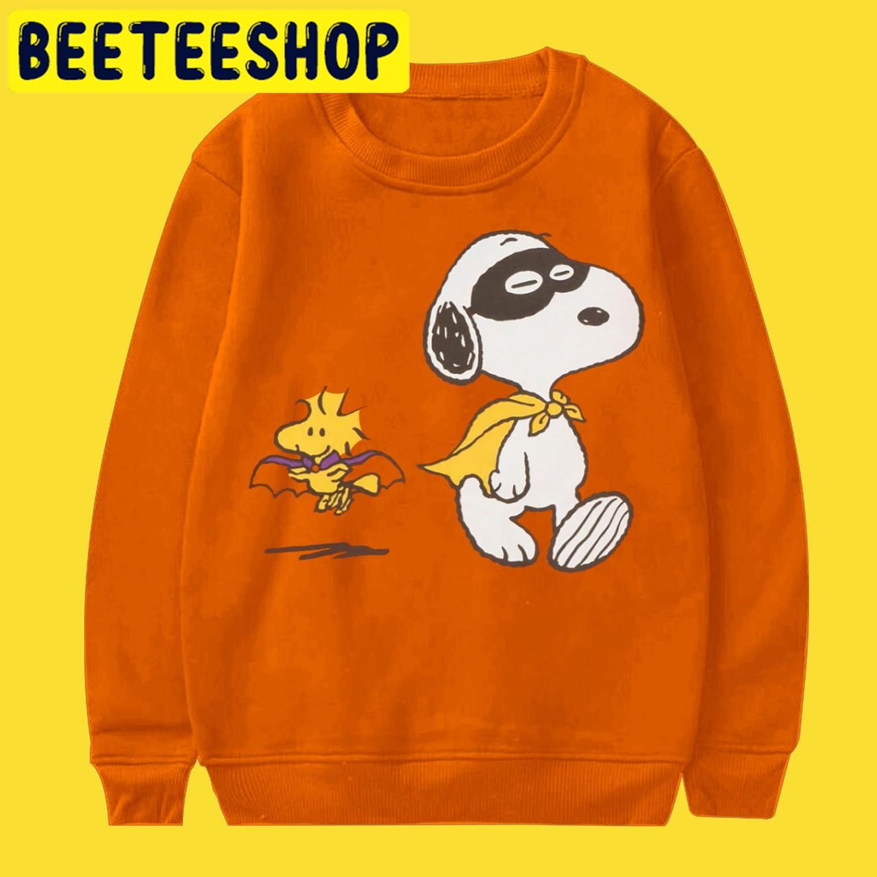 Snoopy Snoopy And Woodstock Halloween Trending Unisex T-Shirt Snoopy Snoopy And Woodstock Halloween Trending Unisex T-Shirt