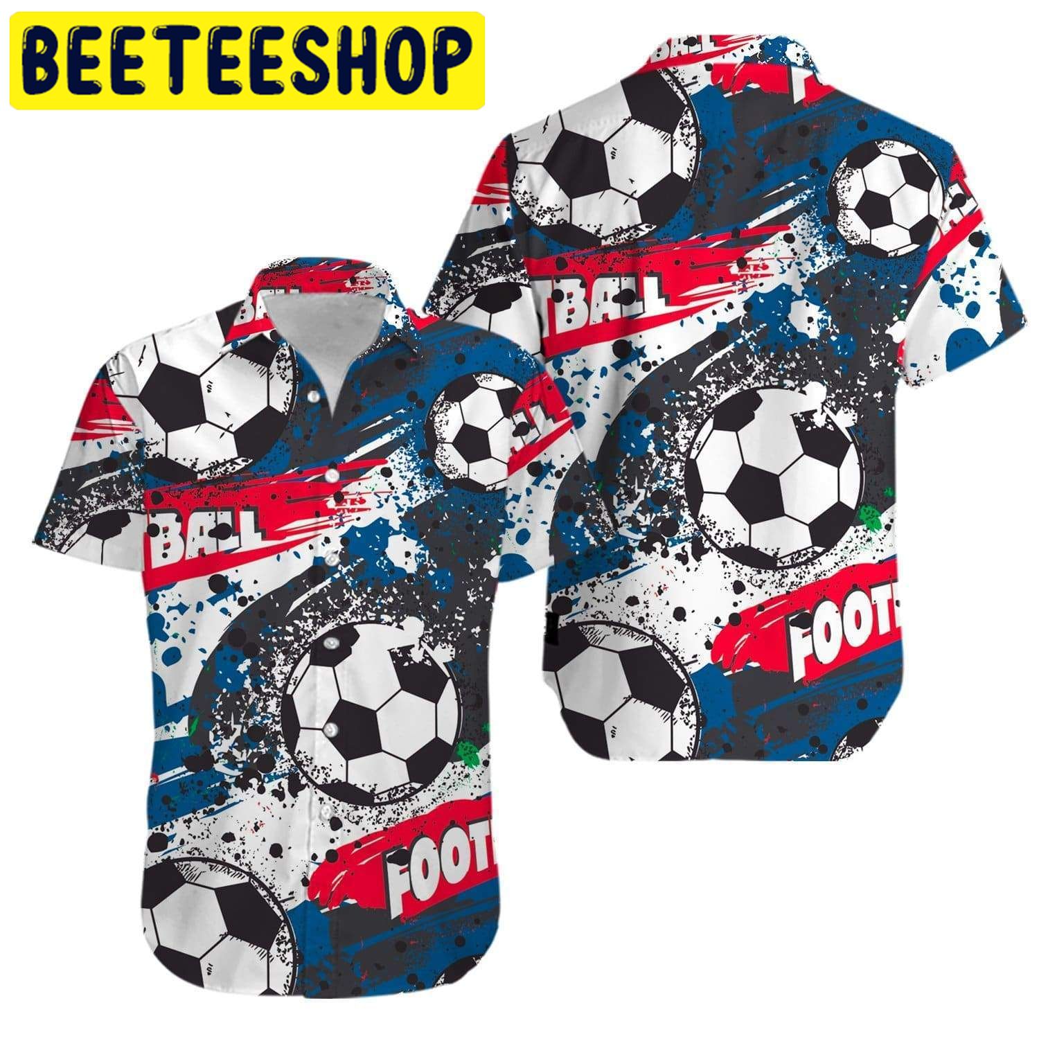 Soccer Football Unisex Hawaiian Shirt Soccer Football Unisex Hawaiian Shirt