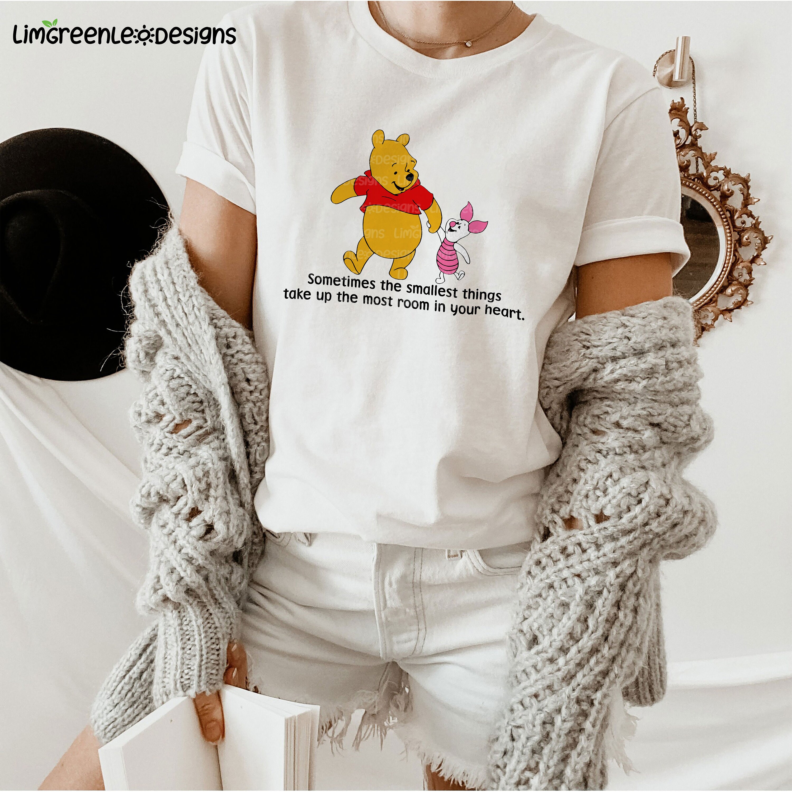Sometimes The Smallest Things Pooh And Piglet Winnie The Pooh Trending Unisex Shirt Sometimes The Smallest Things Pooh And Piglet Winnie The Pooh Trending Unisex Shirt