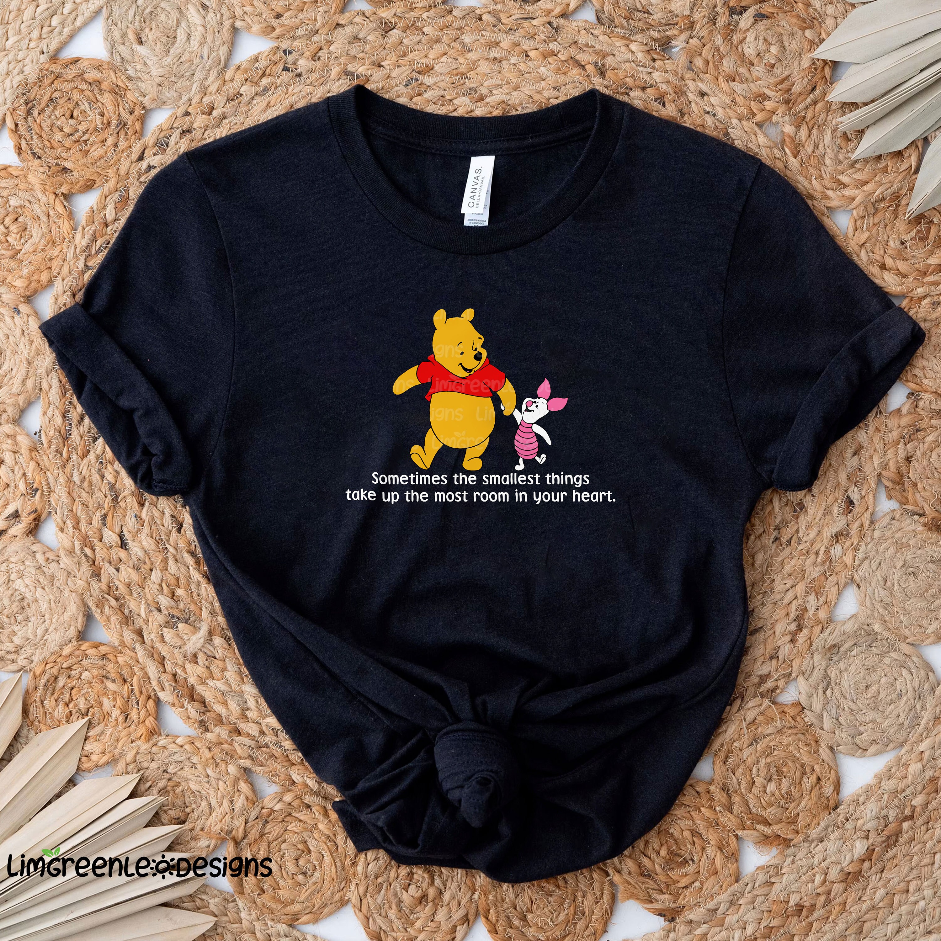 Sometimes The Smallest Things Pooh And Piglet Winnie The Pooh Trending Unisex Shirt Sometimes The Smallest Things Pooh And Piglet Winnie The Pooh Trending Unisex Shirt