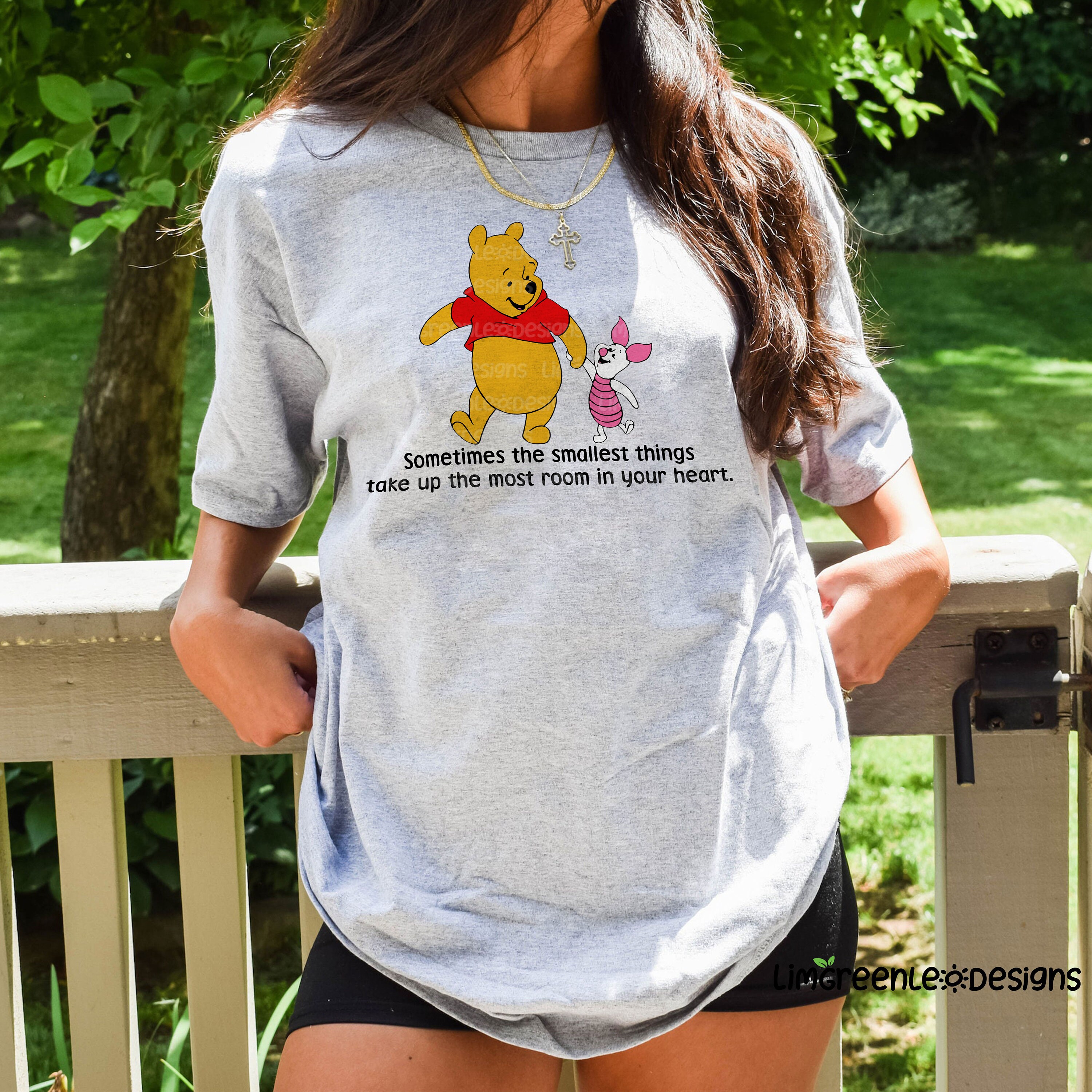 Sometimes The Smallest Things Pooh And Piglet Winnie The Pooh Trending Unisex Shirt Sometimes The Smallest Things Pooh And Piglet Winnie The Pooh Trending Unisex Shirt