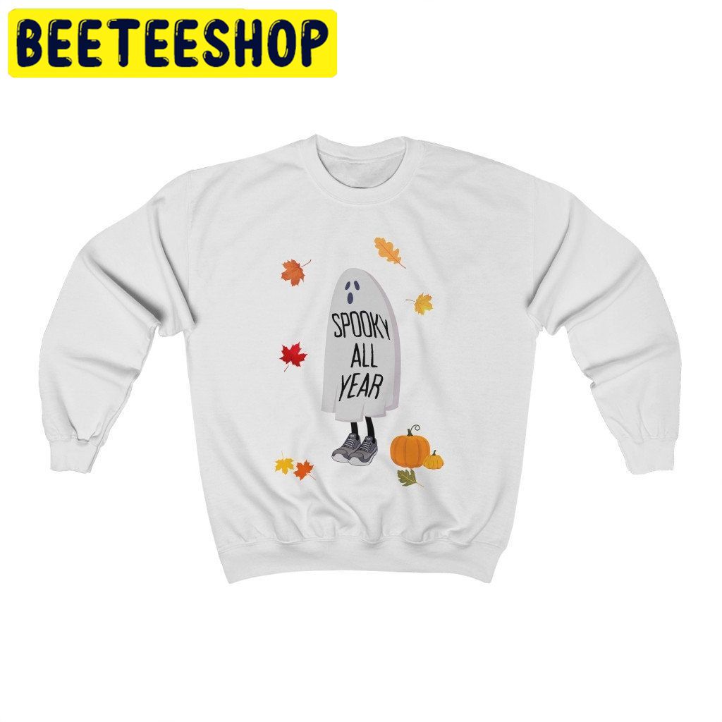 Spooky All Year Cute Spooky Ghost HalloweenTrending Unisex Shirt Spooky All Year Cute Spooky Ghost HalloweenTrending Unisex Shirt