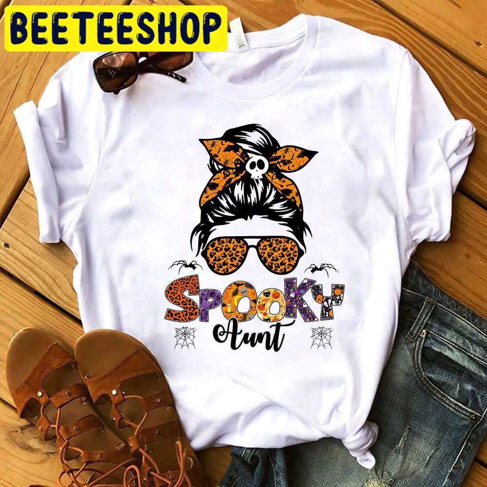 Spooky Aunt Funny Halloween Trending Unisex Shirt Spooky Aunt Funny Halloween Trending Unisex Shirt